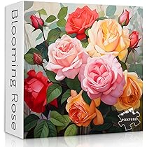 Amazon | ビンテージフラワーパズル 大人用 1000ピース 美しい