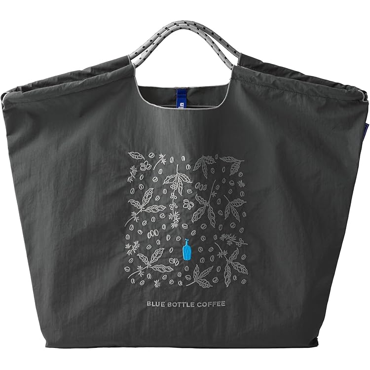 Amazon | [ブルーボトルコーヒー] リユーザブルバッグ（シルバー