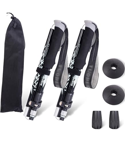Poste Extensible De Aluminio OZtrail, De 124 Cm A 220 Cm, Con Cierre Giratorio, Peso 400 G, Ideal Para Toldos Y Tiendas De Campaña