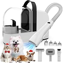 犬用 バリカン ペット用 バリカンセット グルー ミング 掃除機 12000Pa Amazon.co.jp: 犬用バリカン 12000Pa 超強力吸引 グルーミングと掃除機