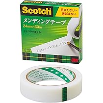 Amazon.co.jp: 3M スコッチ テープ メンディングテープ 24mm×50m 大巻