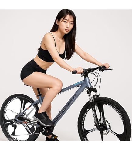 Amazon | Esluve マウンテンバイク 26インチ shimano シマノ製21段変速