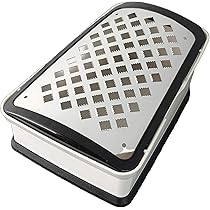 Amazon｜プロおろしV(水切り付) 日本製 おろし金 おろし器 受皿付