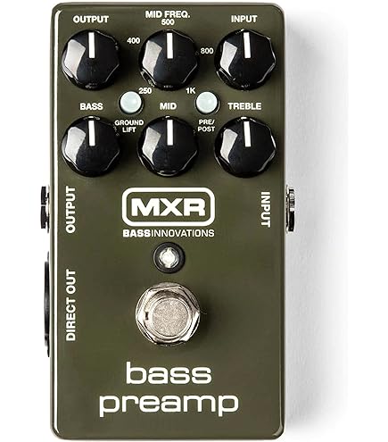 Amazon | MXR M89 BASS OVERDRIVE | ディストーション・オーバー