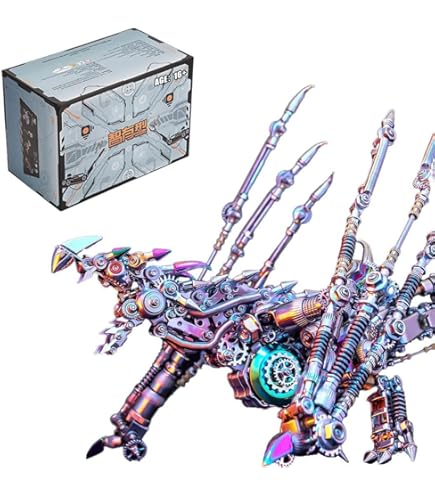 Amazon | MakerTopia 3Dメタルパズル クラゲモデル メカニカルクラゲ