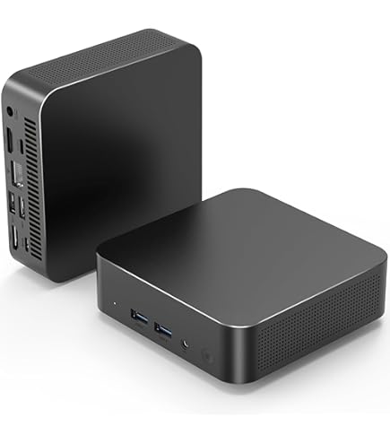 NiPoGi ミニpc n100 mini pc NiPoGi Mini PC N100 8GB 256GB SSD Win11 Pro 4K Dual Display