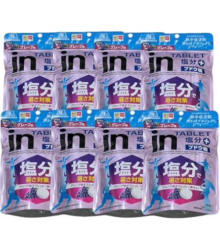 塩分チャージタブレット　グレープ味　1個単価150円！！ カバヤ 塩分チャージタブレッツ 81g の通販 | ホームセンター
