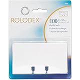Rolodex(ローロデックス) 回転式名刺ホルダー リフィル 100枚 [並行輸入品]