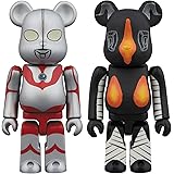 ベアブリック ウルトラマン & ゼットン 2パック 各全高約70mm 塗装済み 完成品 フィギュア