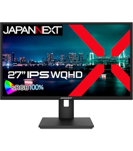Amazon.co.jp: JAPANNEXT 27インチ モニター WQHD 2560x1440