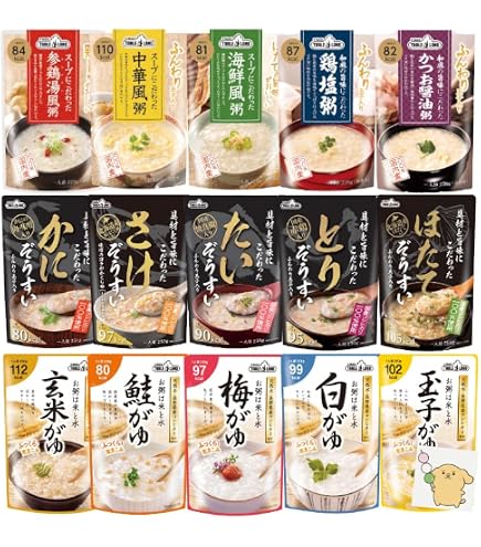 Amazon | 味の素 味の素KKおかゆ 鶏がゆ 250gパウチ×27(9×3)袋入
