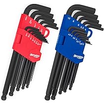 アレン 6点セット Amazon | InPower アレンレンチセット SAEとメトリック六角キー