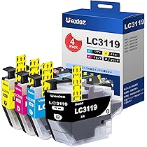 Amazon.co.jp: LC3119 LC3119-4PK ブラザー(brother) 用 インク lc3119