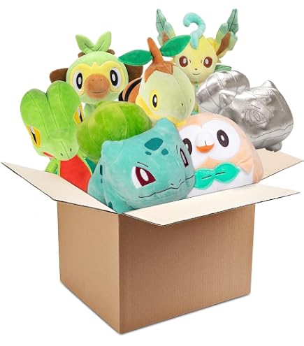 Amazon.co.jp: ポケモン 火 草 水 タイプ 8インチ ぬいぐるみ