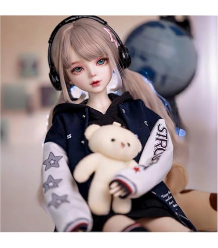 Amazon.co.jp: BJDドール 球体関節人形 1/3 60cm 人形本体 洋服セット