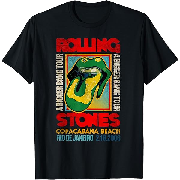 Amazon | 公式Rolling Stones A Bigger Bang Bursting Tongue ロゴ T