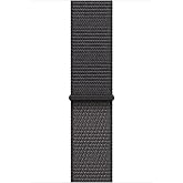Apple Watch Band - スポーツループ - (46mm)ケース用 - ダークグレイ - フリーサイズ(ほとんどの手首のサイズにフィット)