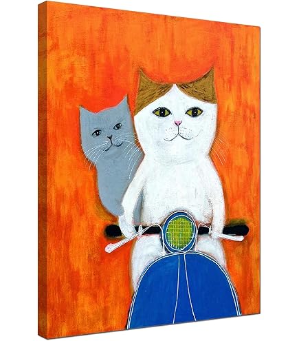 Amazon.co.jp: 八代亜紀 アートの世界 本 絵画 ミリオンアート 猫 動物