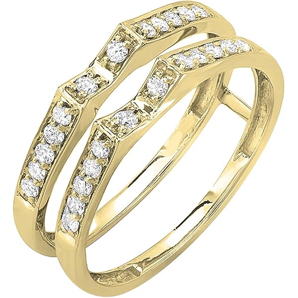 Amazon | 0.48カラット(CTW10 Kゴールドラウンドホワイトダイヤモンド