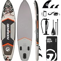 Amazon | GENREEN スタンドアップパドルボード supボード パドルボード