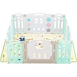 Amazon シンセーインターナショナル Kiss Baby ベビーサークル キャッスルランド 6ヶ月 3歳半頃対象 使いたい大きさに変化できる ベビーサークル ベビーサークル プレイヤード ベビー マタニティ 通販