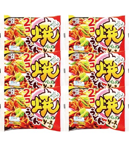Amazon.co.jp: 五木食品 2コ焼うどんしょうゆ味 396g ×18個(常温保存