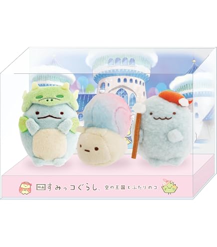 すみっコぐらし たぴおか3色セット　受注　夢みるしっぽず てのりぬいぐるみ Amazon.co.jp: すみっコぐらし『夢みるしっぽず』てのりぬいぐるみ