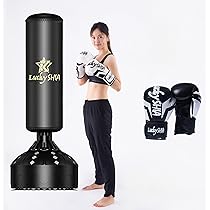 Amazon | 【Lucky SHIA 】 サンドバッグ 自宅用 自立型 自宅