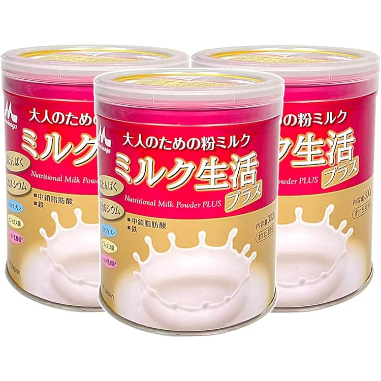 ミルク生活 プラス 300g 6缶セット(内1缶は普通のミルク)　おまけつき Amazon.co.jp: 森永乳業 大人のための粉ミルク ミルク生活プラス 300g