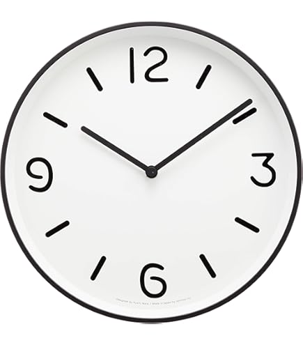 Amazon.co.jp: レムノス 掛け時計 アナログ トムソンペーパー 青 天然