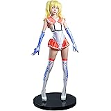 [LOST-G] セーラー服 セクシー ハイレグ 水着 光沢 シンプル 手袋 ニーハイ付き RQ レースクイーン コスプレ コスチューム レディース