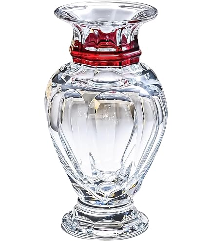Amazon.co.jp: バカラ Baccarat アイ EYE ベース 花瓶 レッド 14.5cm S