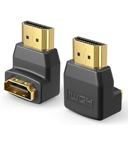 Amazon.co.jp: Seven Fox HDMI L型 90° 270° 上向き 下向き 右向き