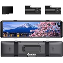 Amazon | ヒガシ 高輝度×低反射液晶 ドライブレコーダー ミラー型 分離
