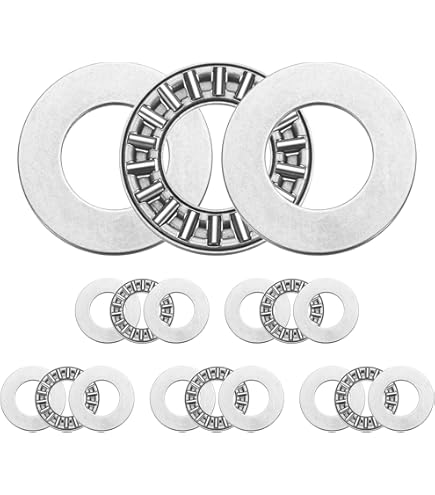 Amazon.co.jp: uxcell AXK1226スラスト針状ころ軸受 ワッシャー付き