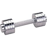 IRONMAN CLUB(鉄人倶楽部) クローム ダンベル <5kg/10kg> ウエイト調節 家庭用