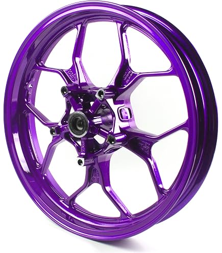 Amazon | パープル フロントとリアのホイールリム ヤマハ YZF R3 R25