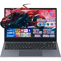 高性能Core i7搭載 即使える大容量24GBメモリ Win11 PC Amazon.co.jp: SERYUB ノートPC Core i7 第11世代Core i7-1165G7ノート