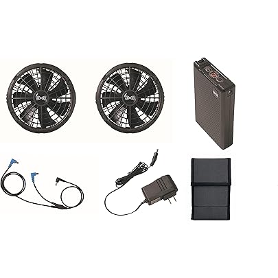 [新品・未使用]XEBEC 空調服 XS23011 18Vバッテリー 空調服 18Vバッテリー・ワンタッチファンセット XS23011 株式会社空調