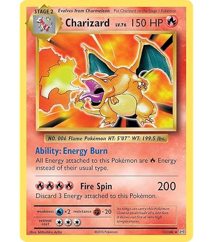 Amazon.co.jp: ポケモンカード(英語版) - メガリザードンEX (101