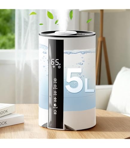 Amazon.co.jp: Lofamy 加湿器 大容量 5L 超音波式 節電対策 省エネ 切