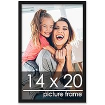 Amazon.co.jp: 14 x 20 Contemporaryブラック木製写真フレーム