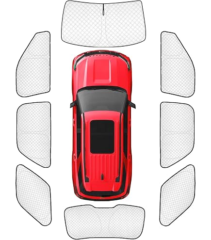 Amazon | 車窓日よけ サンシェード メッシュカーテン フォード