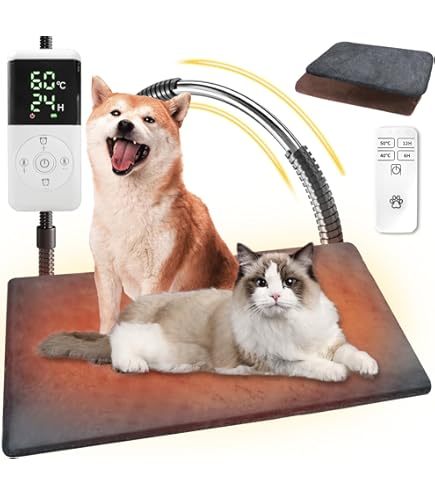 Amazon | Xaioshou ペット用ホットカーペット(45*45cm) 恒温タイプ Amazon | Xaioshou ペット用ホットカーペット(45*45cm) 恒温タイプ