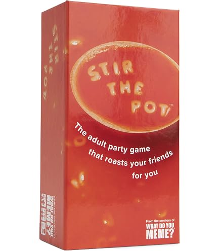 FITZ Hotbox Weed Party Game Bundle - Ultimate Adult Card Game Set With Expansions, Stoner Gift