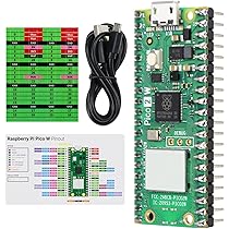 Freenove Raspberry Pi Pico W 4WD カーキット Freenove 4WD Car Kit for Raspberry Pi Pico W H WH, Dot Matrix Expressi