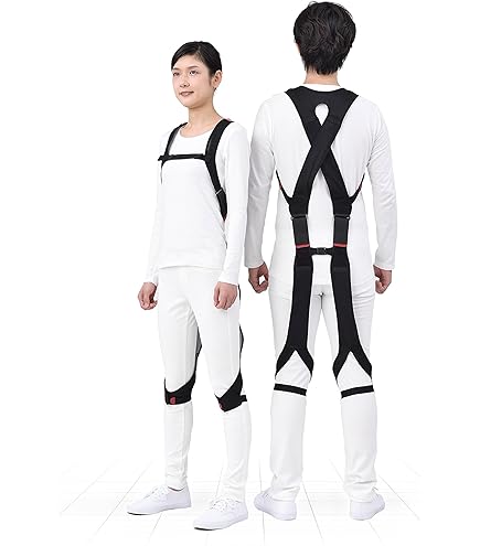 Amazon | MORITO 全身アシストパワースーツ 多機能サポートベルト 荷役