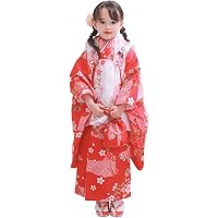 Amazon | [KYOETSU] [キョウエツ] 七五三 3歳 着物 セット 女の子