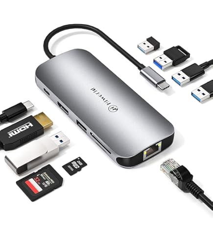 Amazon | OBERSTER USB Cハブ ノートパソコン ドッキングステーション Amazon | OBERSTER USB Cハブ ノートパソコン ドッキングステーション