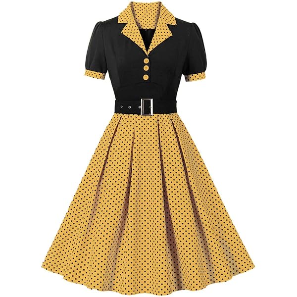 Amazon.co.jp: 50年代 オールディーズ コスプレ ポルカドット 大人